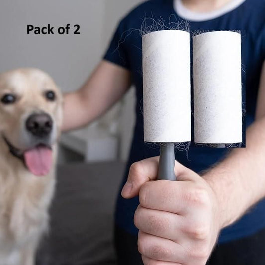 Multipurpose Lint & Fur Remover Roller – Pack of 2