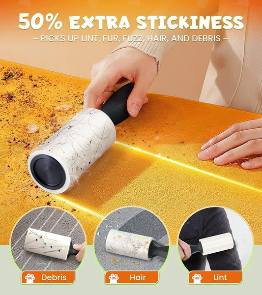 Multipurpose Lint & Fur Remover Roller – Pack of 2