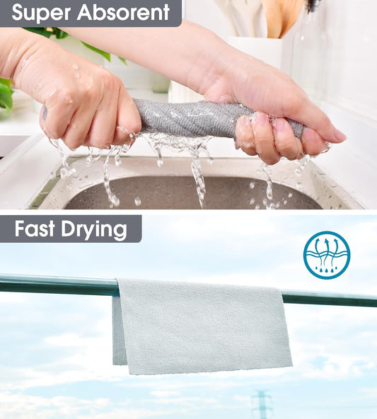 Microfiber Cleaning Cloth (20 Sheets)
