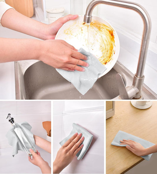Microfiber Cleaning Cloth (20 Sheets)